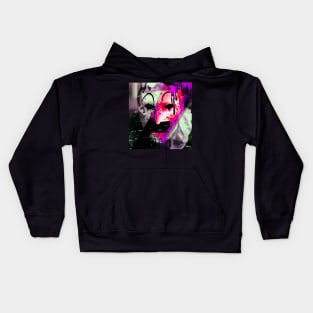 Scary Spooky Art The Clown Kids Hoodie